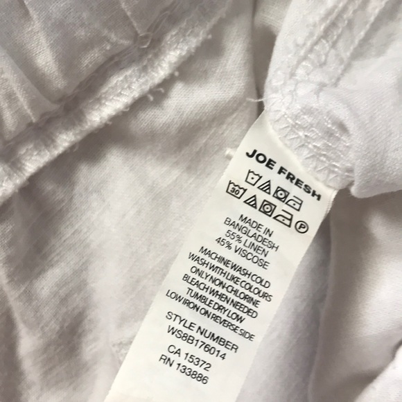 White linen shorts - Picture 4 of 4